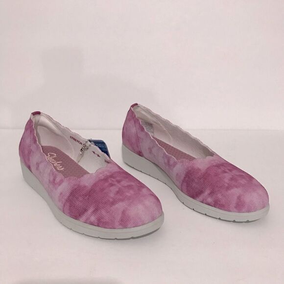 Skechers Cleo Flex Washable Knit Wedge Skimmer - Picture 2 of 7